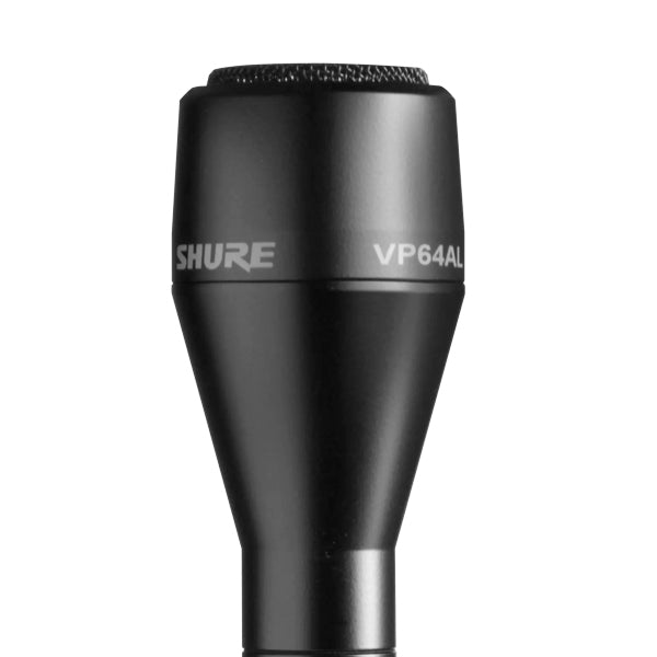 Shure VP64AL Omnidirectional Dynamic Microphone with Extended Handle for Interviewing
