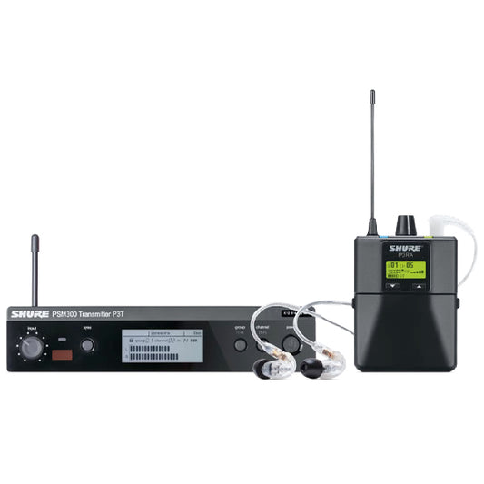 Shure P3TRA215CL Wireless Personal Monitor System Set with SE215 Earphone