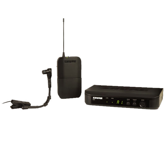 Shure BLX14/B98 Wireless Instrument System with Beta 98H/C Clip-on Gooseneck Microphone (BLX14B98 BLX14 B98)