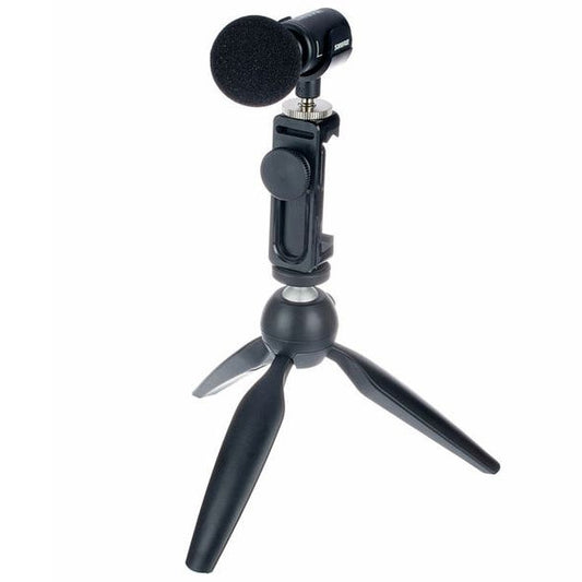 Shure MV88+ Video Kit Stereo Mic Condenser Microphone with Built-In Headphone Output (MV88 +)