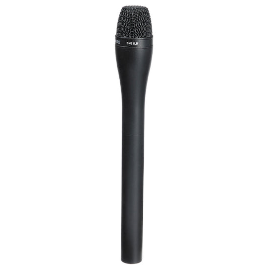 Shure SM63 Omnidirectional Dynamic Microphone Handheld Mic with Built In Pop Filter - Black (SM 63)