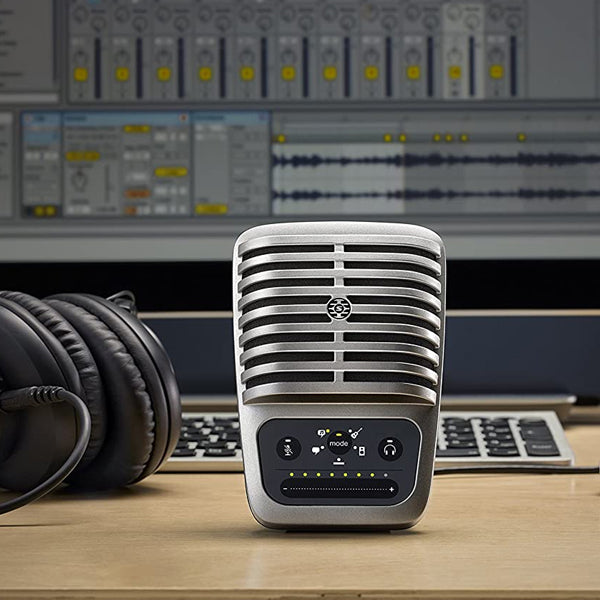 Shure MV51 Large Diaphragm Mic Condenser Microphone for PC, Mac, iOS, Android