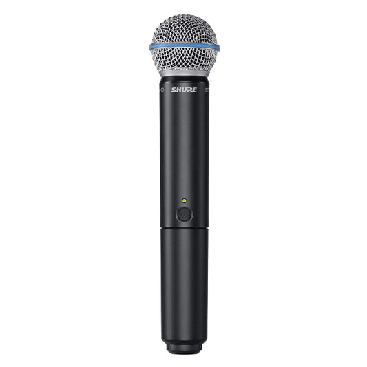 Shure BLX2/B58 Dynamic Vocal Mic Handheld Wireless Microphone Transmitter with BETA 58A Mic Capsule (BETA58A)