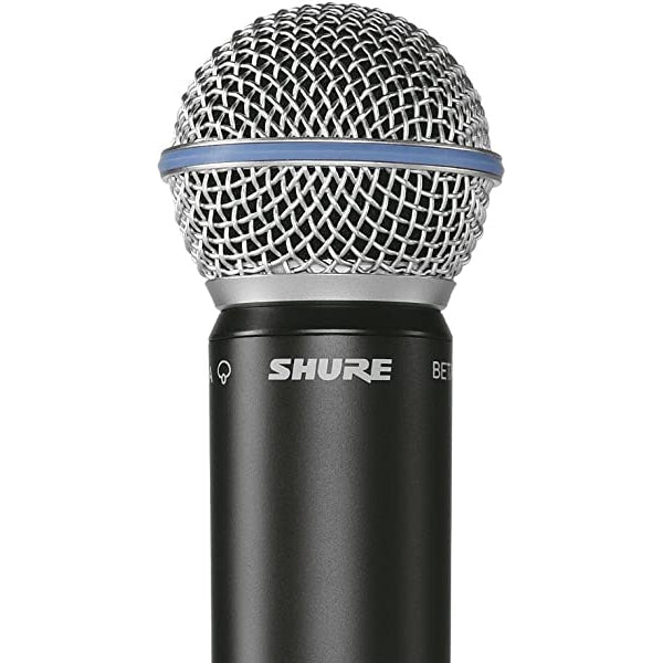 Shure BLX2/B58 Dynamic Vocal Mic Handheld Wireless Microphone Transmitter with BETA 58A Mic Capsule (BETA58A)