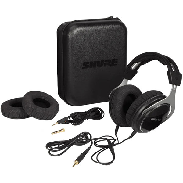 SHURE SRH1540 Premium Closed Back Monitor Headphones Dual Detachable Cable with Case (SRH 1540)