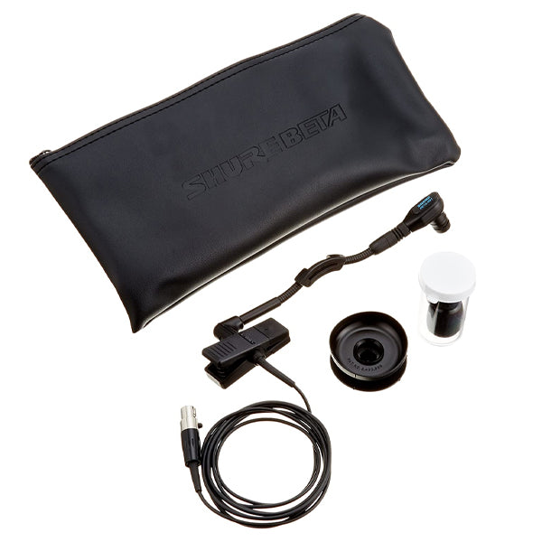 Shure WB98H/C Cardioid Clip On Instrument Microphone with TA4F connector for Shure Wireless Mic Beta 98