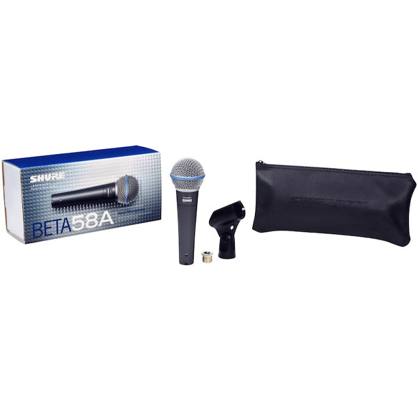 Shure Beta 56A Supercardioid Dynamic Drum Microphone with Response Tailored to Drums and Instruments Mic (Beta 56)