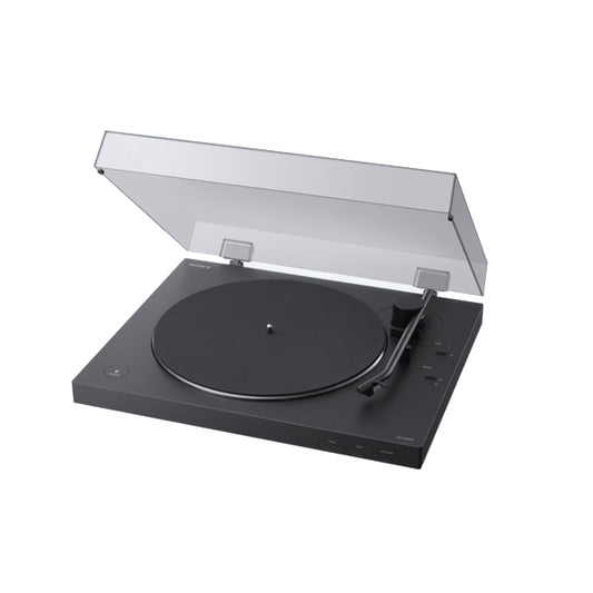 Sony PS-LX310BT Belt Drive Turntable Black Disc Vinyl Record Player with Bluetooth (PS LX310BT)