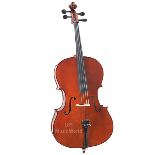Spicato Italy Cello CV101 Three Quarters Size 3/4 Cello intermediate Cello With Bag Bow Rosin
