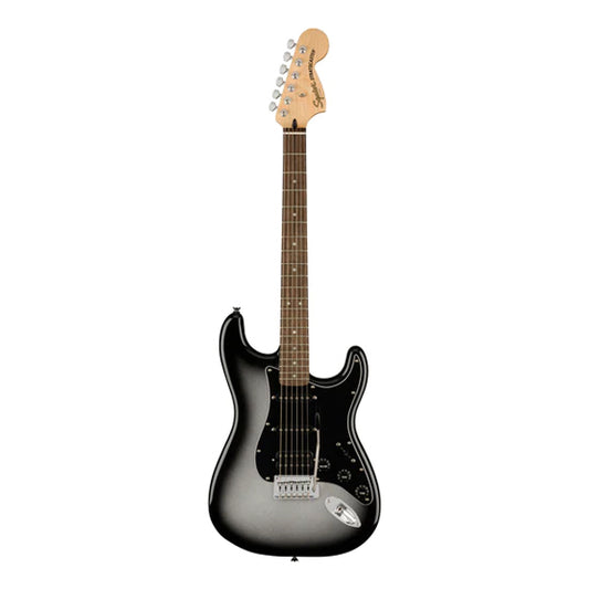 Squier FSR Affinity Series Stratocaster Electric Guitar Laurel Fretboard with HSS Pickup and Tremolo - Silverburst