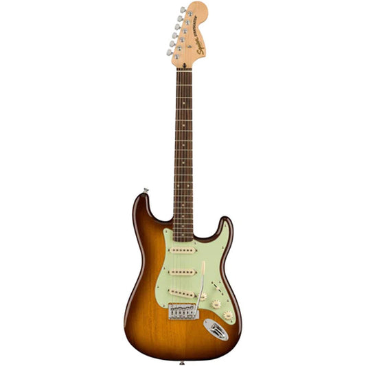 Squier FSR Affinity Stratocaster Electric Guitar Laurel Fretboard with Tremolo - Honey Sunburst