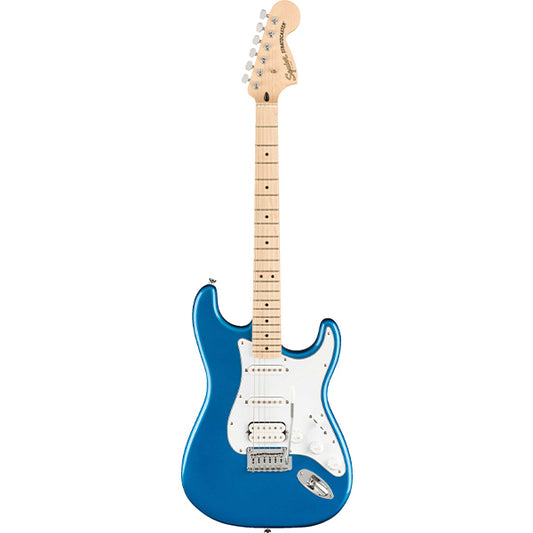 Squier Affinity Series HSS Stratocaster Guitar Pack with Frontman 15G Combo Speaker Amplifier - Lake Placid Blue