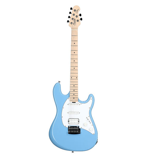 Sterling CT30HSS Cutlass Vintage Tremolo Electric Guitar - Chopper Blue (CT30HSS)
