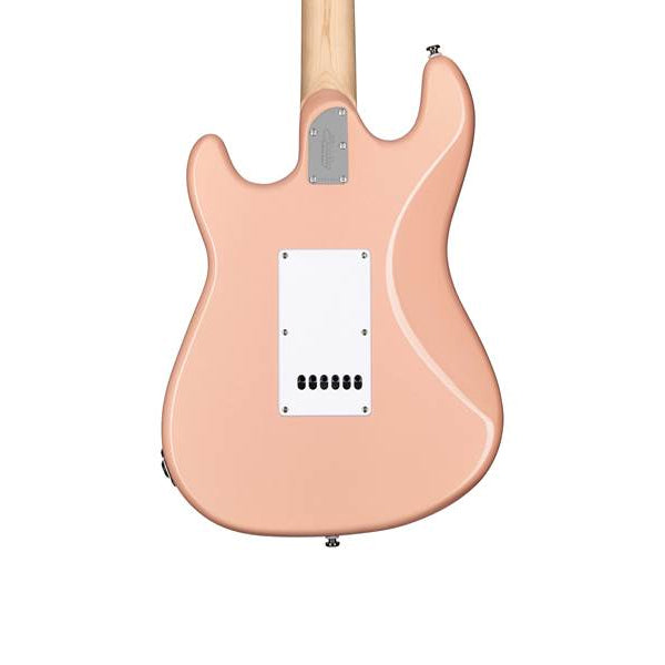 Sterling CT30SSS Cutlass SSS Series Fulcrum Tremolo Electric Guitar - Pueblo Pink (CT30SSS PBP)