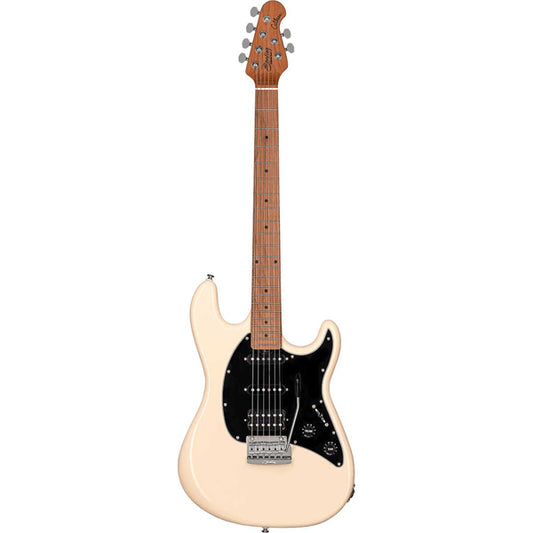 Sterling Cutlass CT50HSS Poplar Body Electric Guitar With Tremolo Roasted Maple Fingerboard - Vintage Cream (VC)