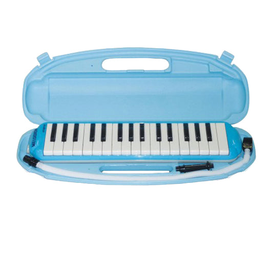 Suzuki Study 32 Alto Melodion with Case Mouth Organ, Melodica and Pianica - Blue (Study32)