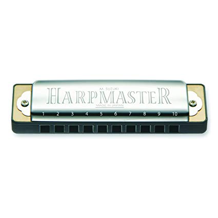 Suzuki Harmonica MR-200 10 Hole Harpmaster Diatonic Harmonicas (MR200 MR 200)
