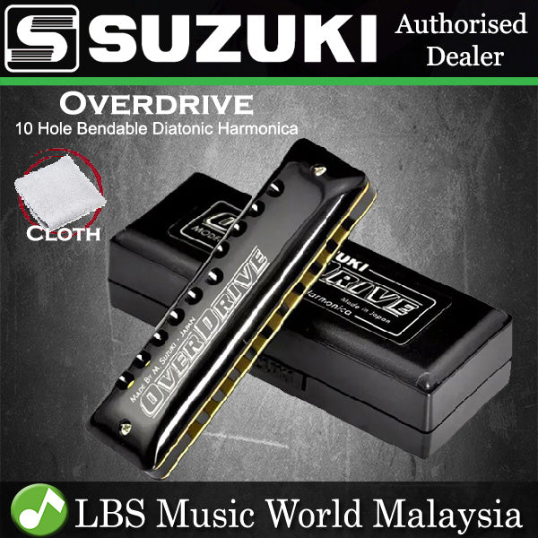 Suzuki Harmonica MR-300 10 Hole Overdrive Diatonic Harmonicas (MR300 MR 300)