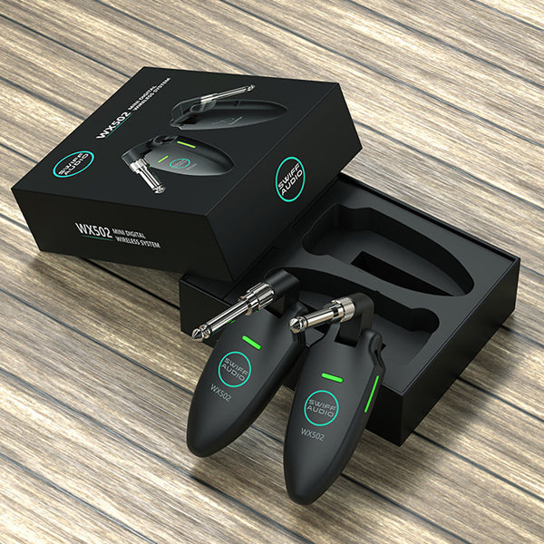 Swiff Audio WX502 Rechargeable UHF Digital Guitar Wireless System (WX 502)