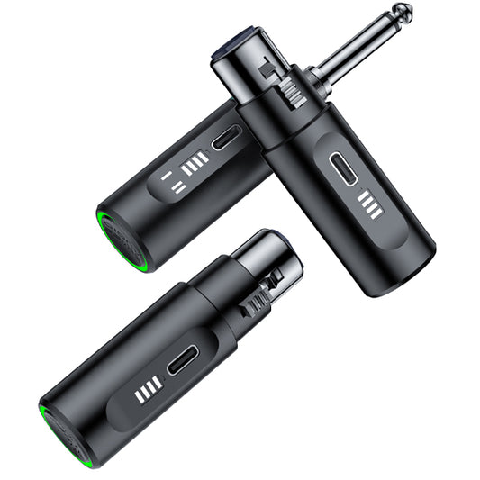 Swiff Audio M5 Rechargeable Wireless Dynamic Microphone and Guitar System