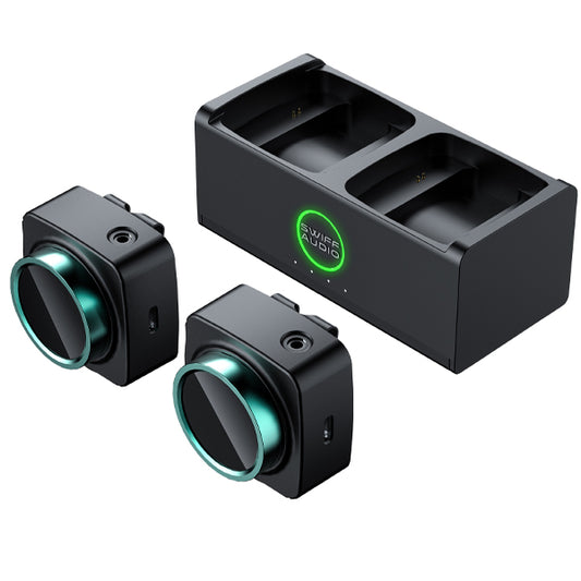 Swiff Audio WX-510 5.8 Ghz In Ear Monitor Receiver Wireless System for IEM Earphone and Mic Input (WX510R)