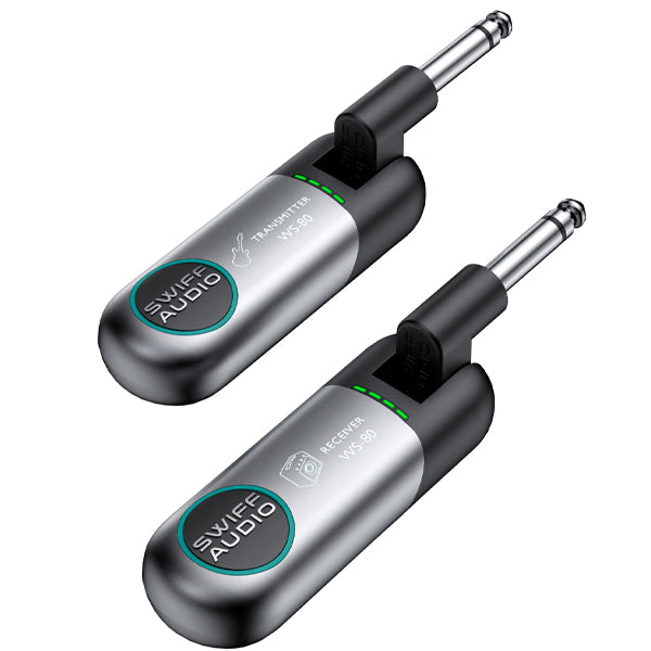 Swiff Audio WS-80 Rechargeable UHF Digital Guitar Wireless System (WS80)