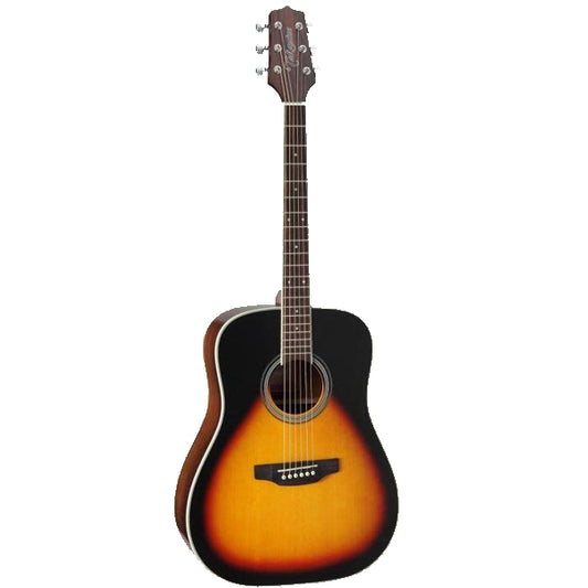 Takamine D3D-BSB Dreadnought Body Spruce Top Body Acoustic Guitar with Bag - Brown Sunburst (D3D BSB)