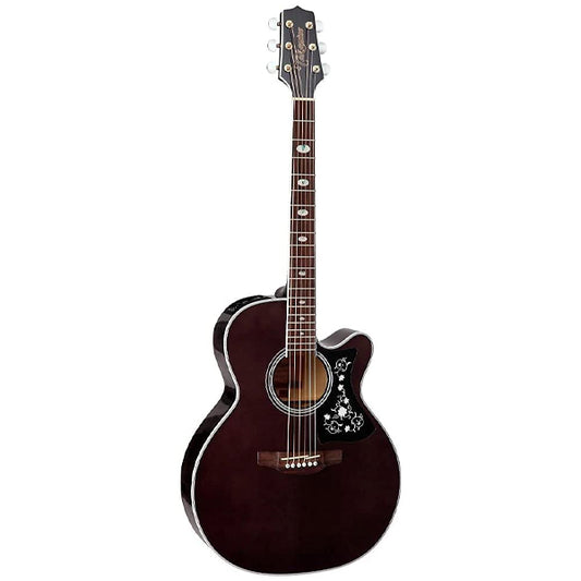 Takamine GN75CE-TBK NEX Cutaway Solid Spruce Top Acoustic Electric Guitar with Bag - Brown Sunburst (GN75CE TBK)