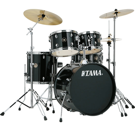 Tama Rhythm Mate 5 Piece Drum Set with Drumsticks and Throne - 22 Inch Bass Drum