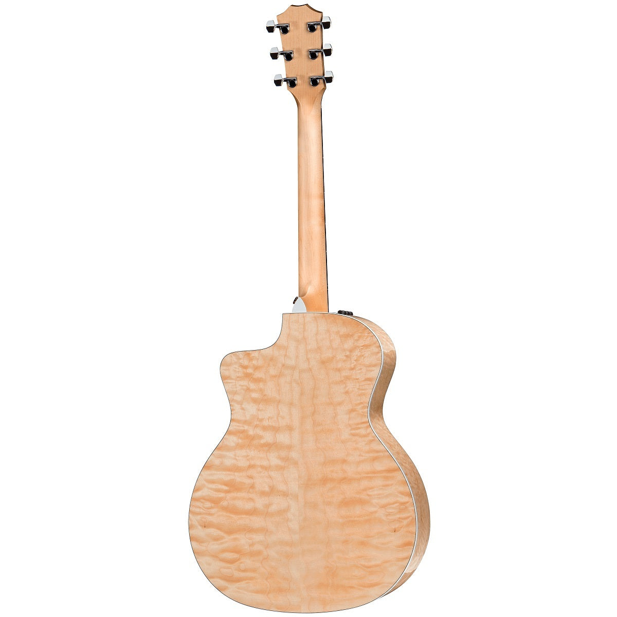 Taylor 214ce-QM DLX Special Edition Grand Auditorium Acoustic Electric Guitar with Case (214 ce-QM DLX)