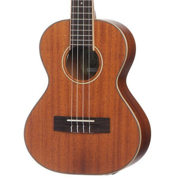 TIKI TMT-5P 5 Series Solid Mahogany Electric Tenor Ukulele - Natural Satin (TMT5P TMT 5P)