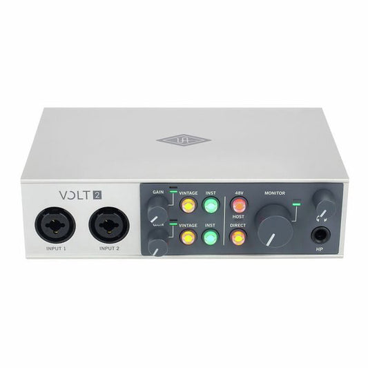 Universal Audio Volt 2 USB C Audio Interface with 2 Preamps and Recording Software (Volt2)