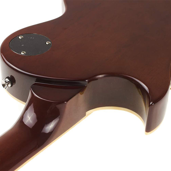 Vintage V100IT Reissued Series Mahagony Body HH Pickup Electric Guitar Ice Tea (V100 IT)