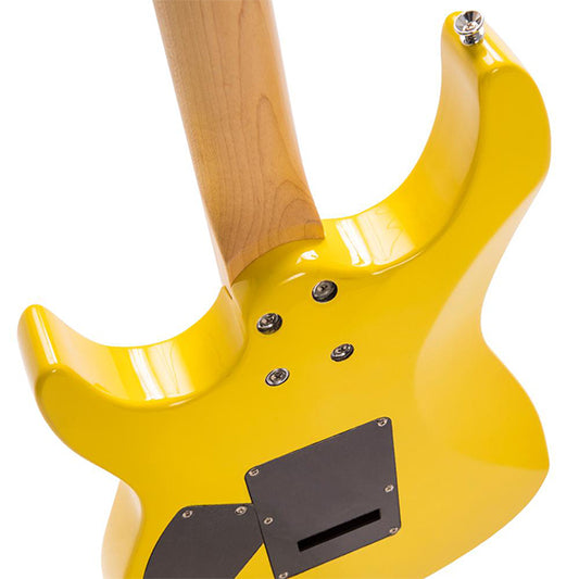 Vintage V6M24DY Reissued American Alder Body HH Pickup Electric Guitar Daytona Yellow (V6M 24DY)