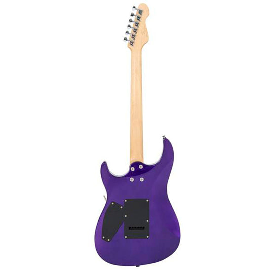 Vintage V6M24PL Reissued American Alder Body HH Pickup Electric Guitar Purple (V6M 24PL)