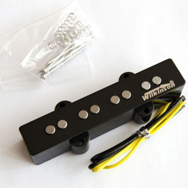 Wilkinson WBJBR Bass Guitar Single Coil Bridge Pickup - Black