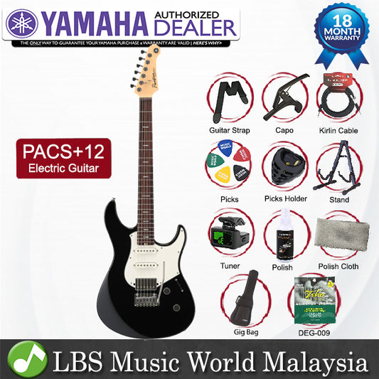 Yamaha PACS+12 Alder Body Electric Guitar with HSS Pickup and Rosewood Fingerboard