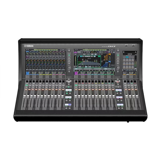 Yamaha DM7 120 Channel Digital Mixer with 32 Mic Preamps, 28 Faders and Touchscreens