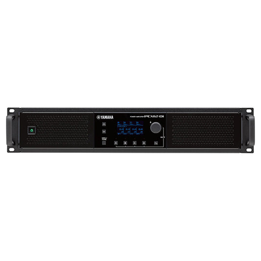 Yamaha PC412-DI 4 X1200W Power Amplifier Speaker Processor Amp with Hi-Z (PC412DI PC412 DI)