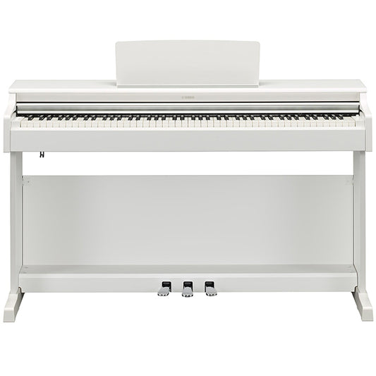 Yamaha YDP-165 Arius 88 Keys Digital Piano Complete Bundle - White (YDP165 YDP 165)