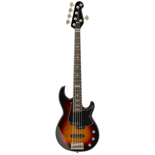 Yamaha BBP35 5 String Electric Bass Guitar With Hardcase - Vintage Sunburst