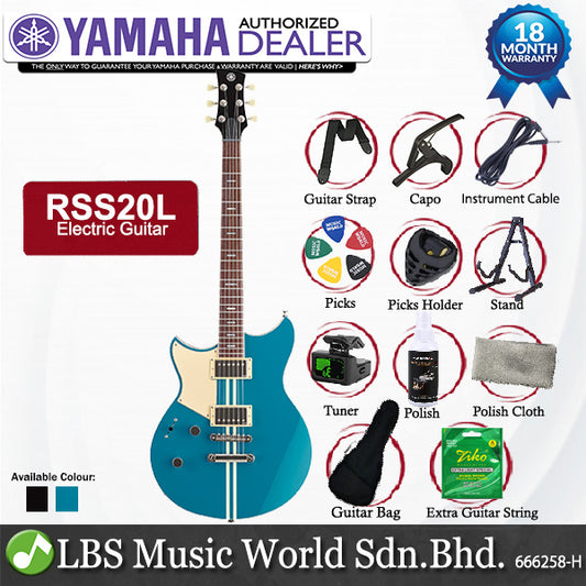 Yamaha Revstar Standard RSS20L Left Handed Maple Top Rosewood Fingerboard Electric Guitar with Gig Bag (RSS20 L)