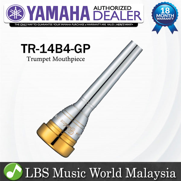 Yamaha TR-14B4-GP Custom Series Trumpet Mouthpiece (TR14B4GP TR