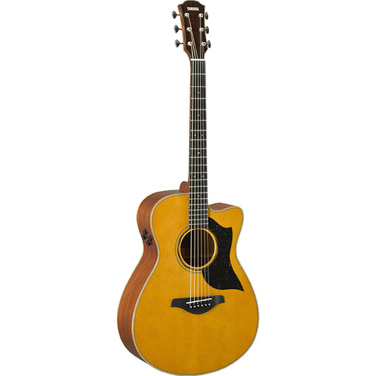 Yamaha AC5M ARE Concert Cutaway Acoustic Electric Guitar with Hardcase (AC-5M)