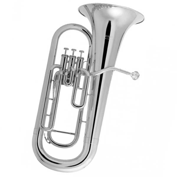 Yamaha YEP-201S Series 3 Valve Standard Euphonium Silver (YEP201S YEP 201S)