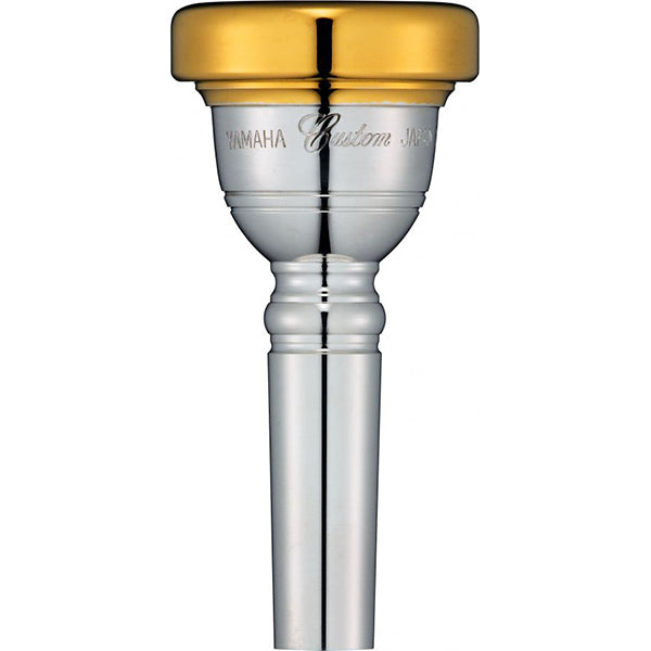 Yamaha SL-48S-GP Custom Series Trombone Mouthpiece - Small Shank Gold Plated (SL48SGP SL48S GP)