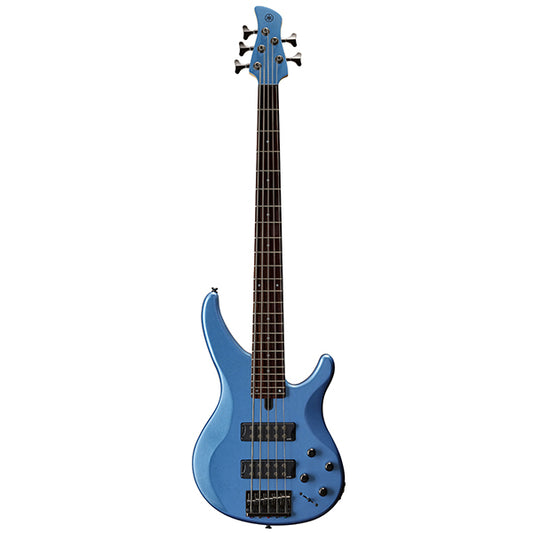 Yamaha TRBX305 5 String Electric Bass Guitar Mahogany Body with 2 Humbucking Pickup - Factory Blue (TRBX 305)