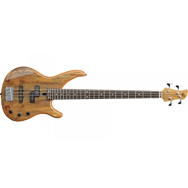 Yamaha TRBX174EW 4 String Flamed Mango Top SS Pickup Electric Bass Guitar Natural (TRBX174 EW)