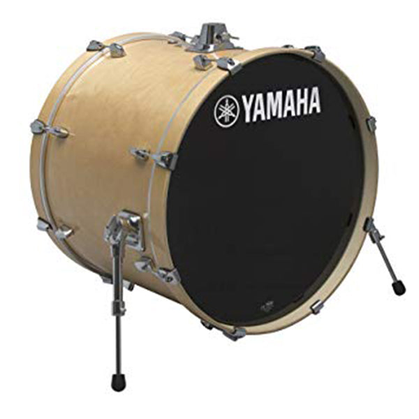Yamaha SBP2F5 Stage Custom Birch 5 Piece Acoustic Drum Set Full Package with Double Pedal (Natural)