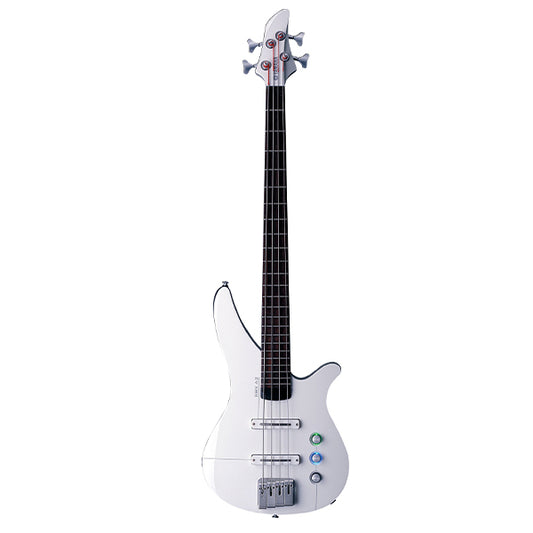 Yamaha RBX4 A2 4 String A.I.R SS Pickup Electric Bass Guitar White & Aircraft Gray (RBX4A2)